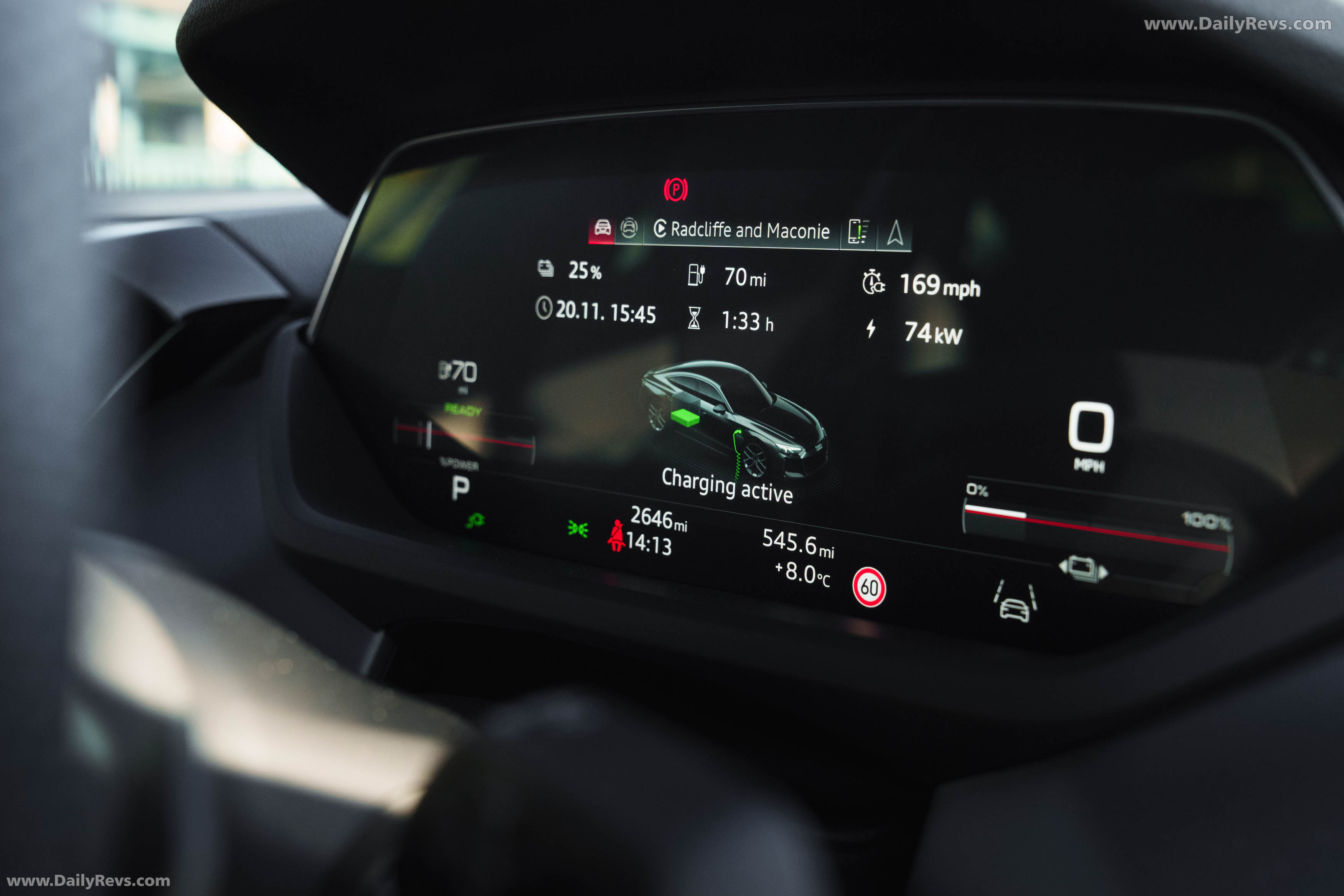 2025 Audi e-tron GT quattro UK Version Interior