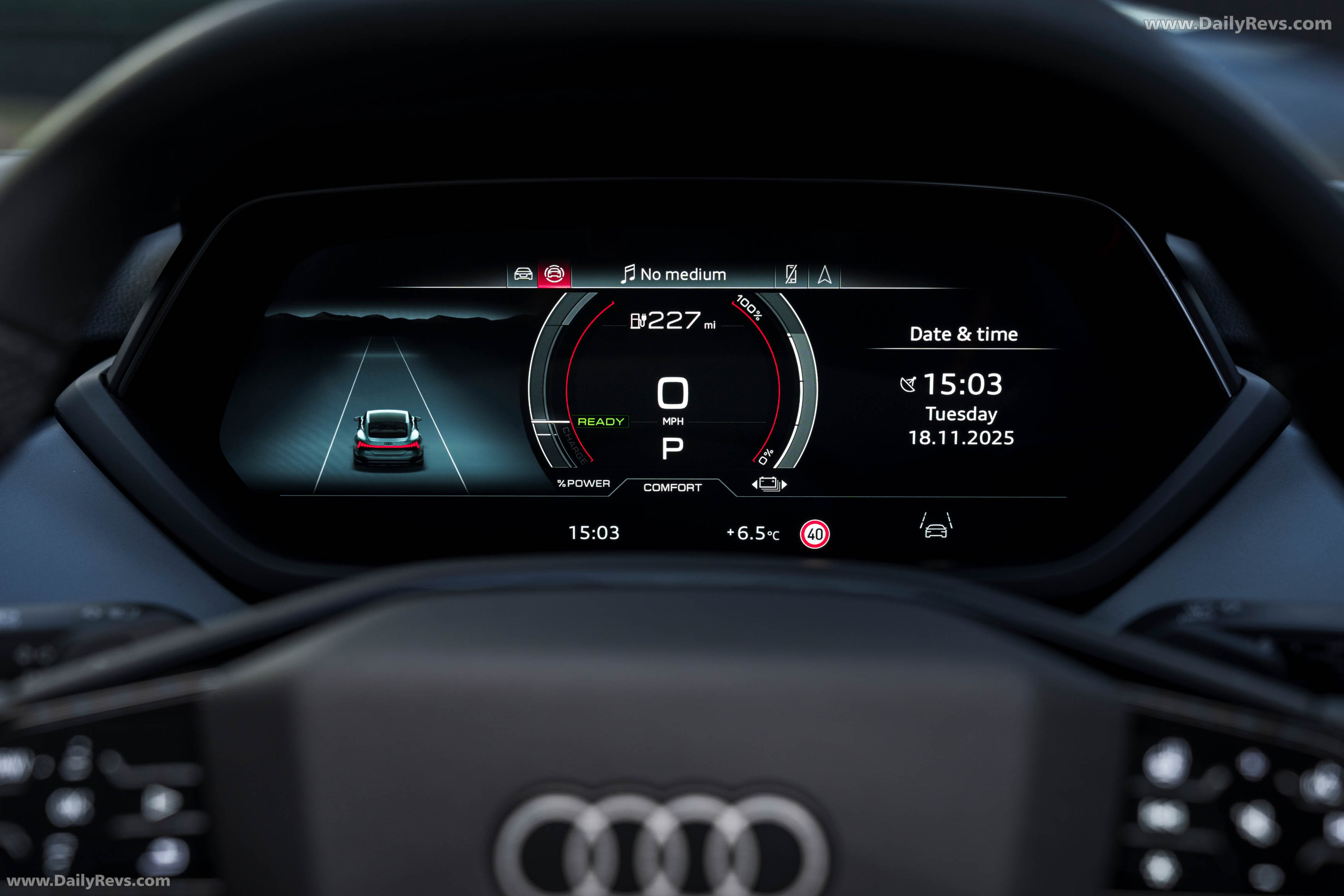 2025 Audi e-tron GT quattro UK Version Interior