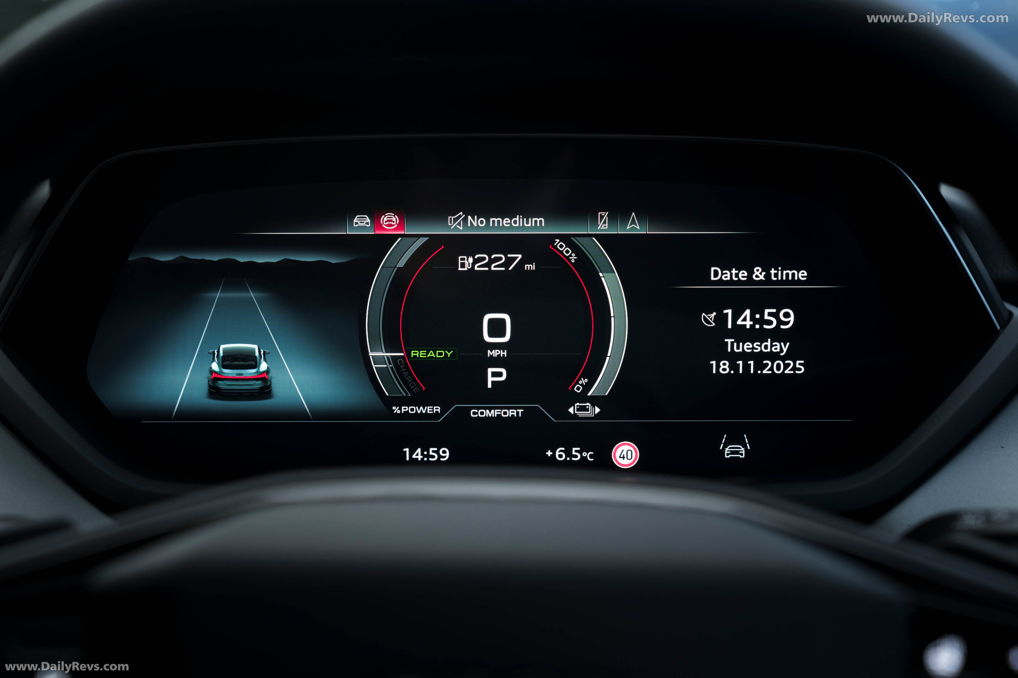2025 Audi e-tron GT quattro UK Version Interior