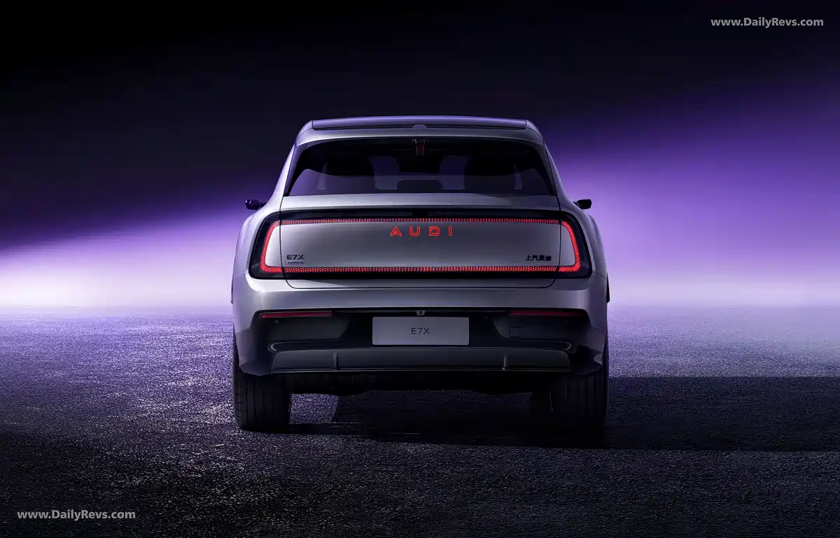 2025 Audi E7X Rear View