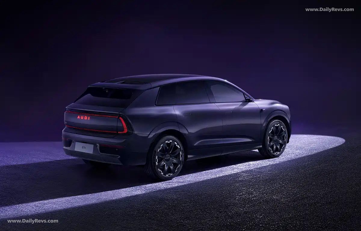 2025 Audi E7X Rear View