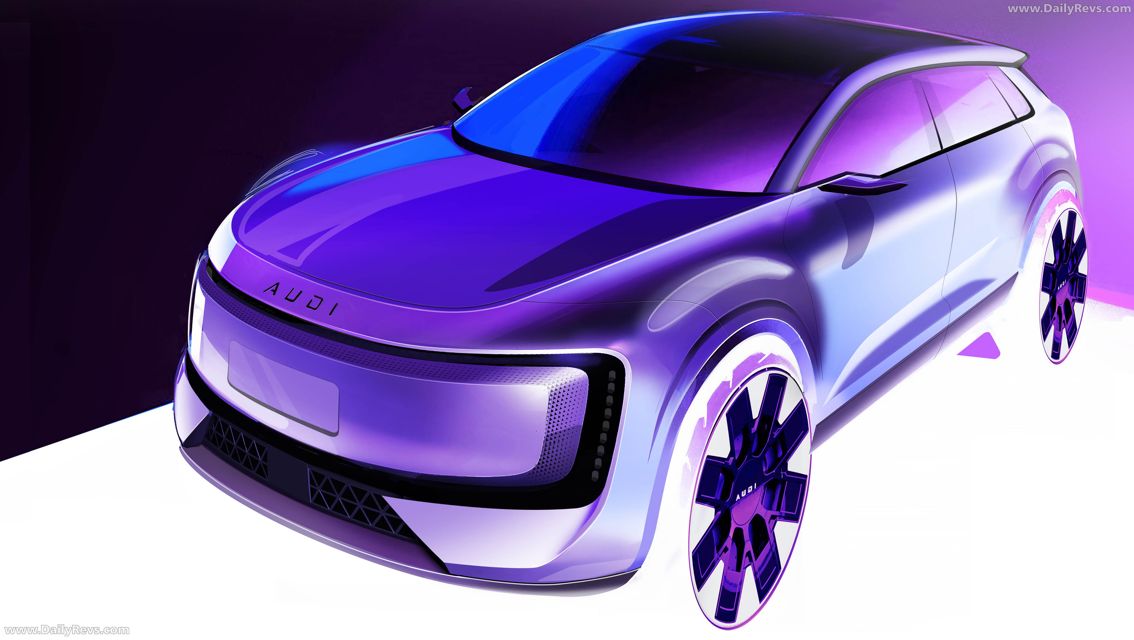 2025 Audi E7X Sketches
