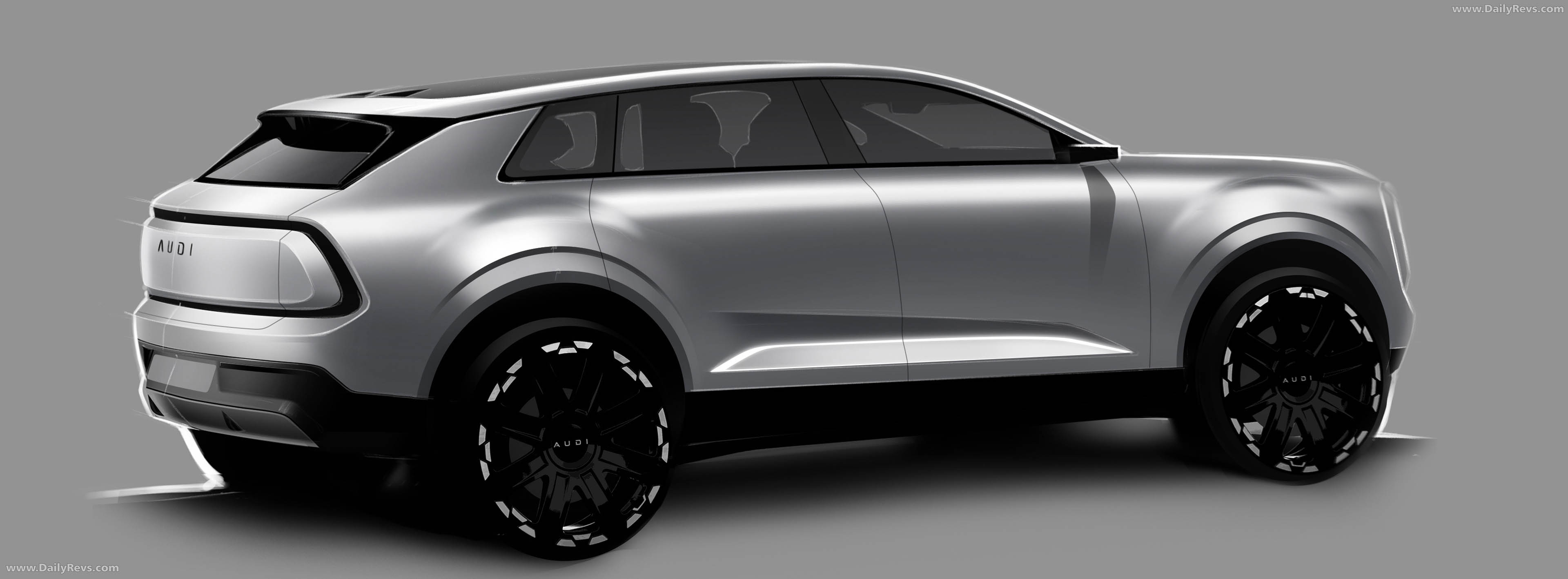 2025 Audi E7X Sketches