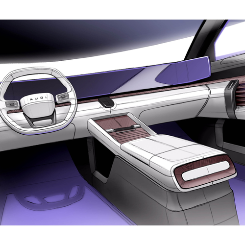2025 Audi E7X Sketches