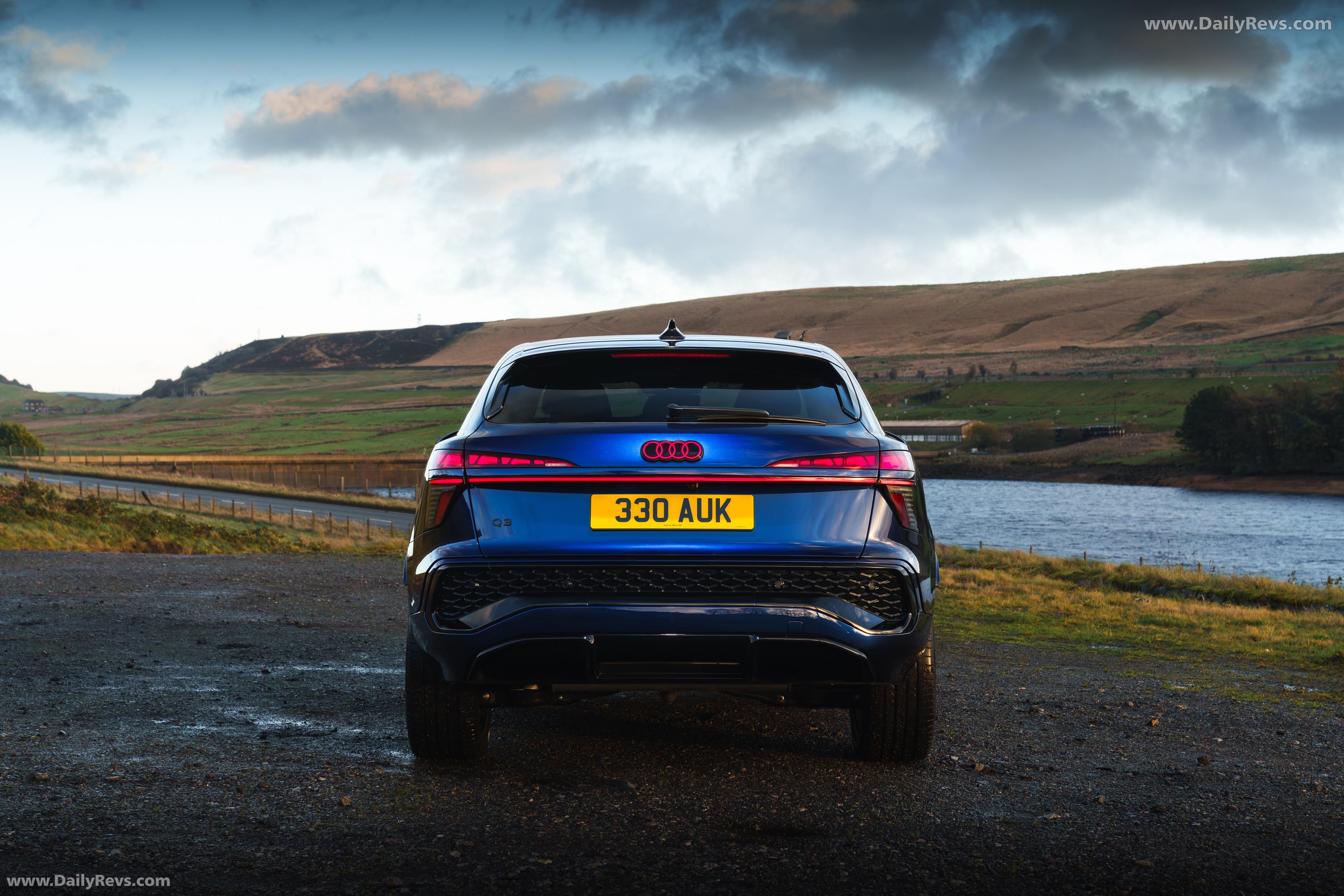 2025 Audi Q3 Sportback e-hybrid F3 UK Version Rear View
