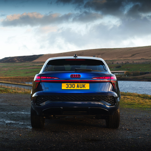 2025 Audi Q3 Sportback e-hybrid F3 UK Version Rear View