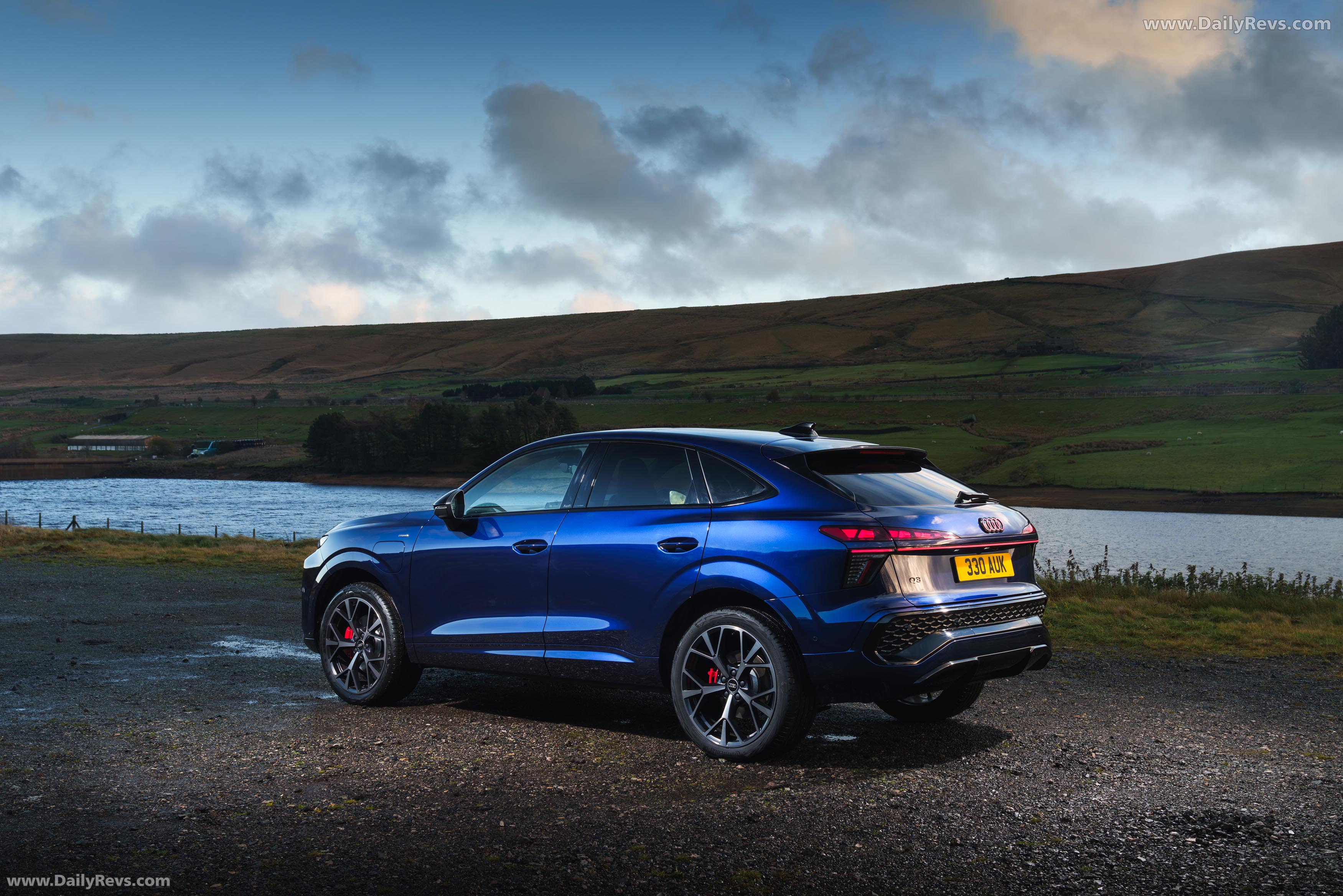 2025 Audi Q3 Sportback e-hybrid F3 UK Version Rear View