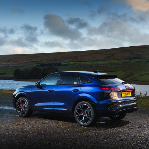2025 Audi Q3 Sportback e-hybrid F3 UK Version Rear View