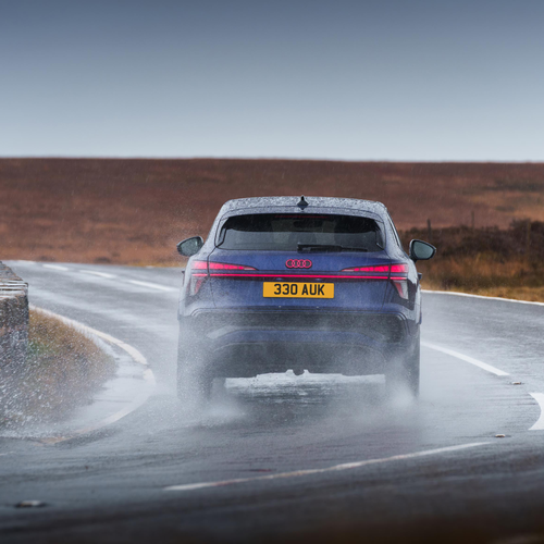 2025 Audi Q3 Sportback e-hybrid F3 UK Version Rear View
