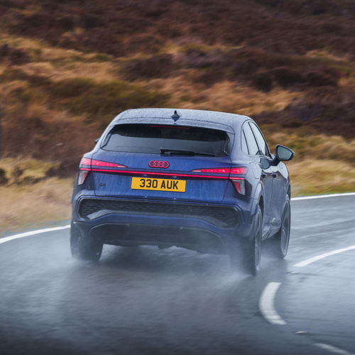 2025 Audi Q3 Sportback e-hybrid F3 UK Version Rear View