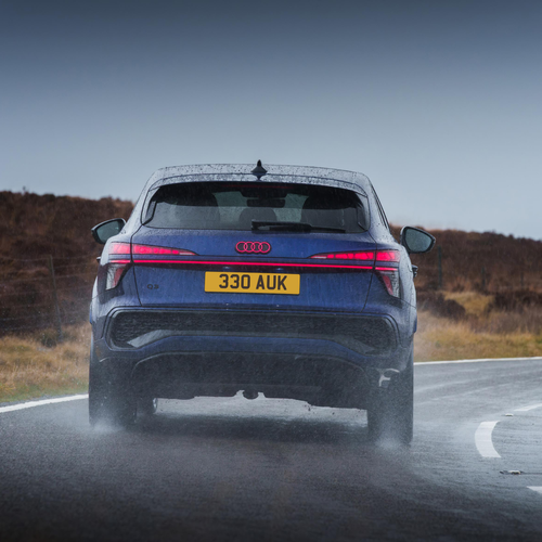 2025 Audi Q3 Sportback e-hybrid F3 UK Version Rear View