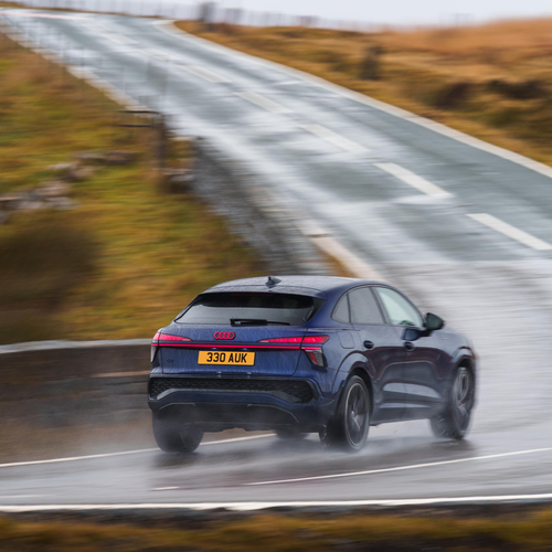 2025 Audi Q3 Sportback e-hybrid F3 UK Version Rear View