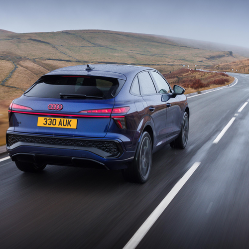 2025 Audi Q3 Sportback e-hybrid F3 UK Version Rear View