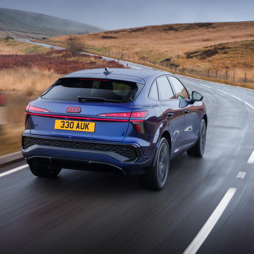 2025 Audi Q3 Sportback e-hybrid F3 UK Version Rear View