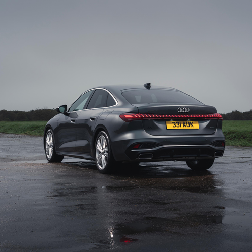 2025 Audi A5 Sedan e-hybrid Quattro B10 UK Version Rear View