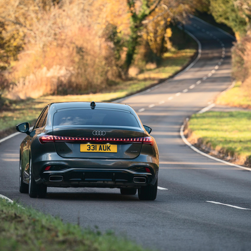 2025 Audi A5 Sedan e-hybrid Quattro B10 UK Version Rear View