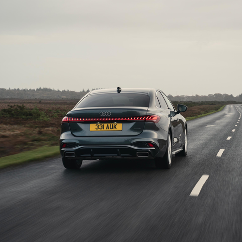 2025 Audi A5 Sedan e-hybrid Quattro B10 UK Version Rear View