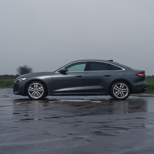 2025 Audi A5 Sedan e-hybrid Quattro B10 UK Version Side View