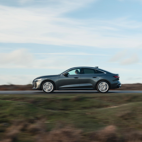 2025 Audi A5 Sedan e-hybrid Quattro B10 UK Version Side View