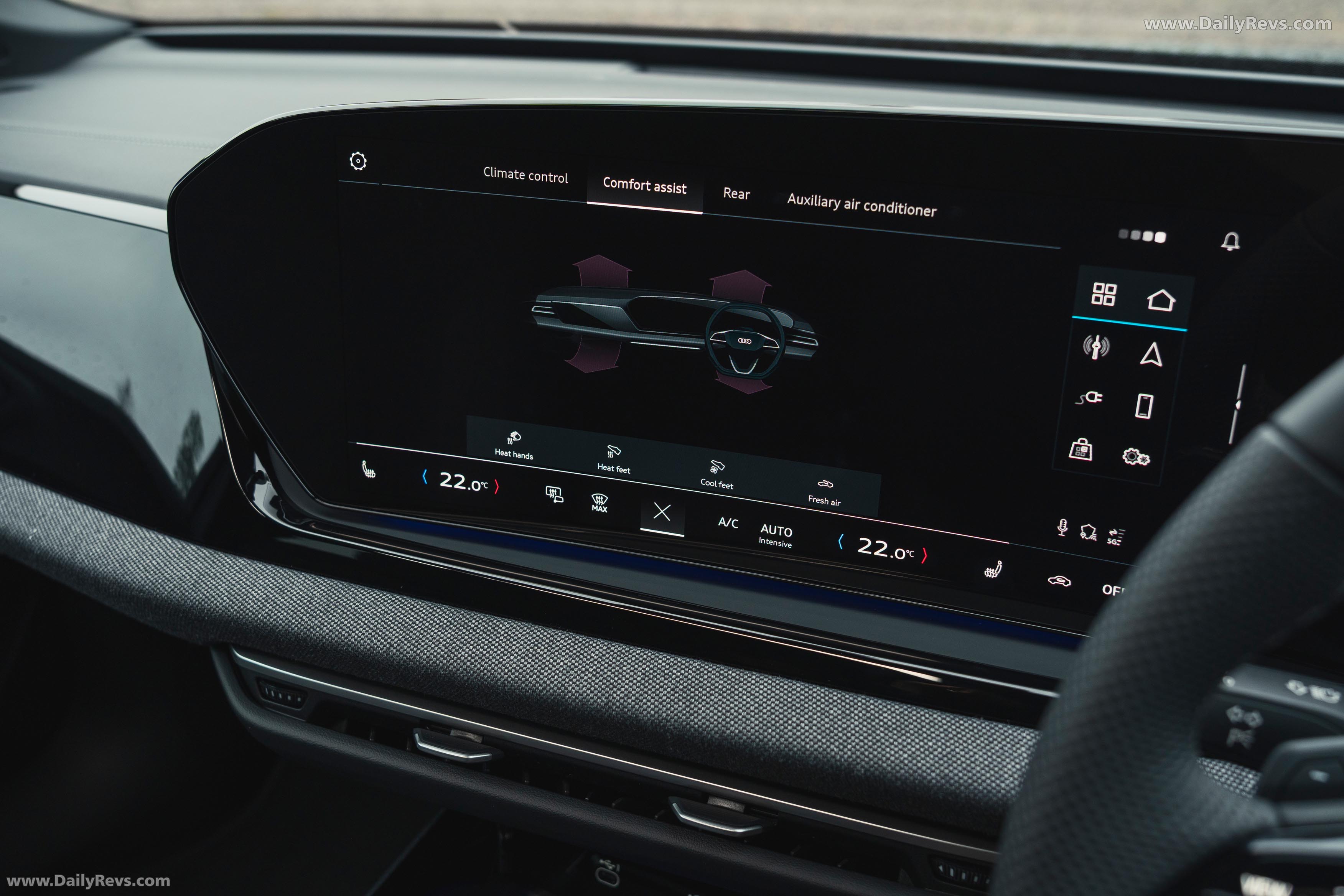2025 Audi A5 Sedan e-hybrid Quattro B10 UK Version Interior