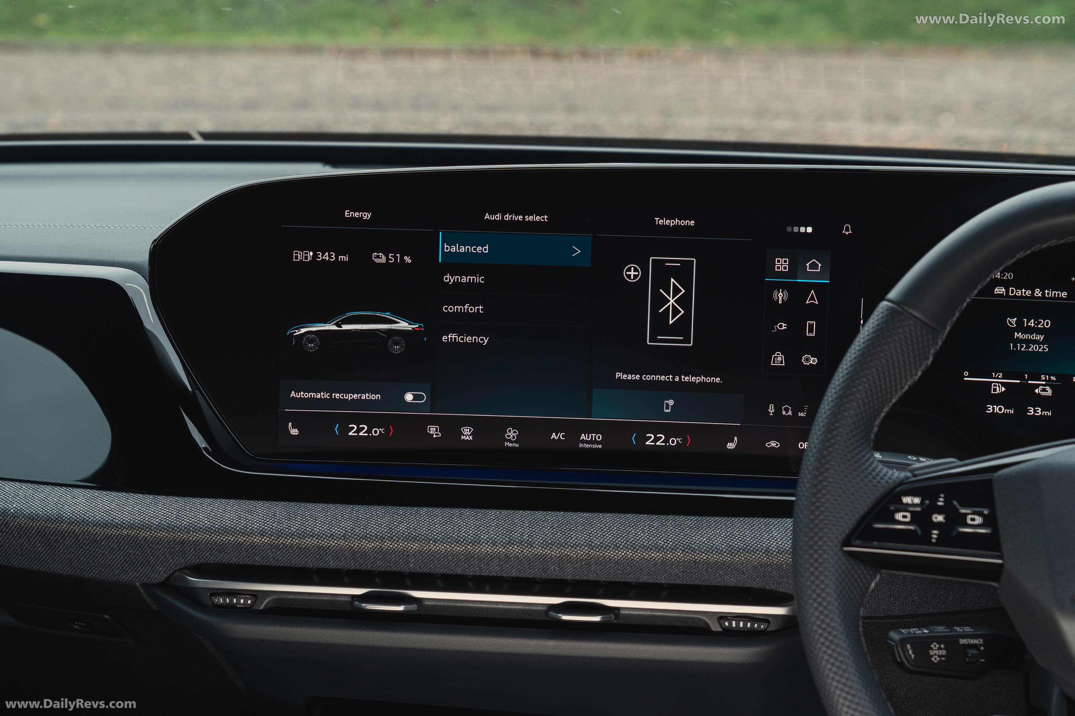 2025 Audi A5 Sedan e-hybrid Quattro B10 UK Version Interior