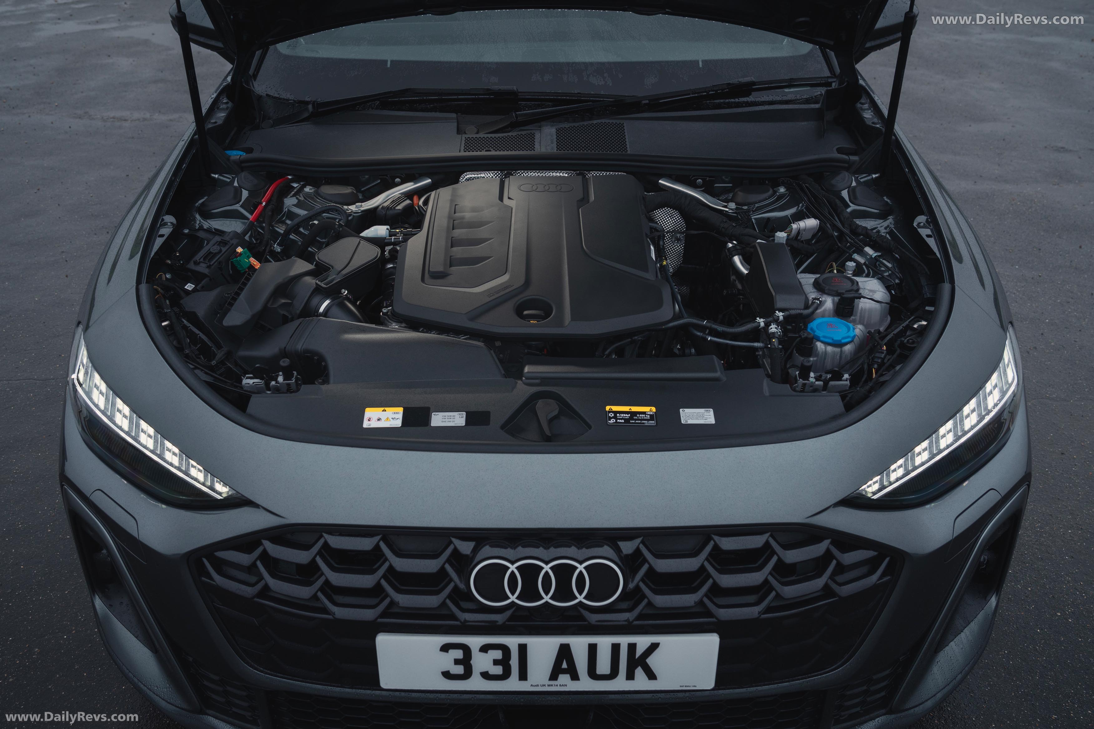 2025 Audi A5 Sedan e-hybrid Quattro B10 UK Version Engine