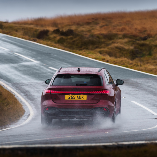 2025 Audi A5 Avant e-hybrid Quattro B10 UK Version Rear View