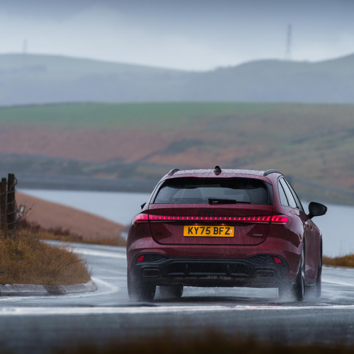 2025 Audi A5 Avant e-hybrid Quattro B10 UK Version Rear View