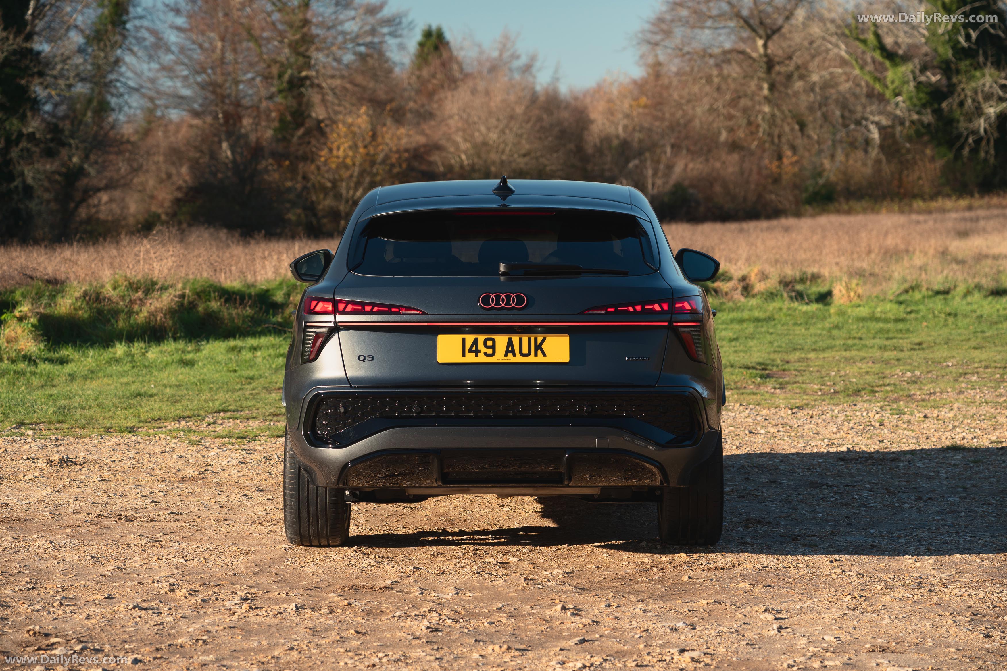 2026 Audi Q3 Sportback F3 UK Version Rear View