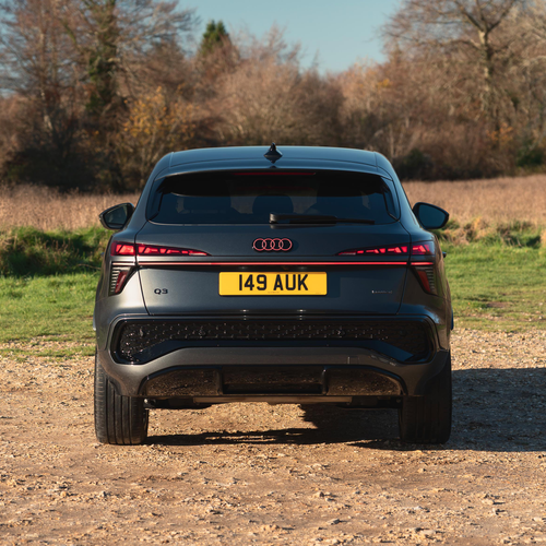 2026 Audi Q3 Sportback F3 UK Version Rear View