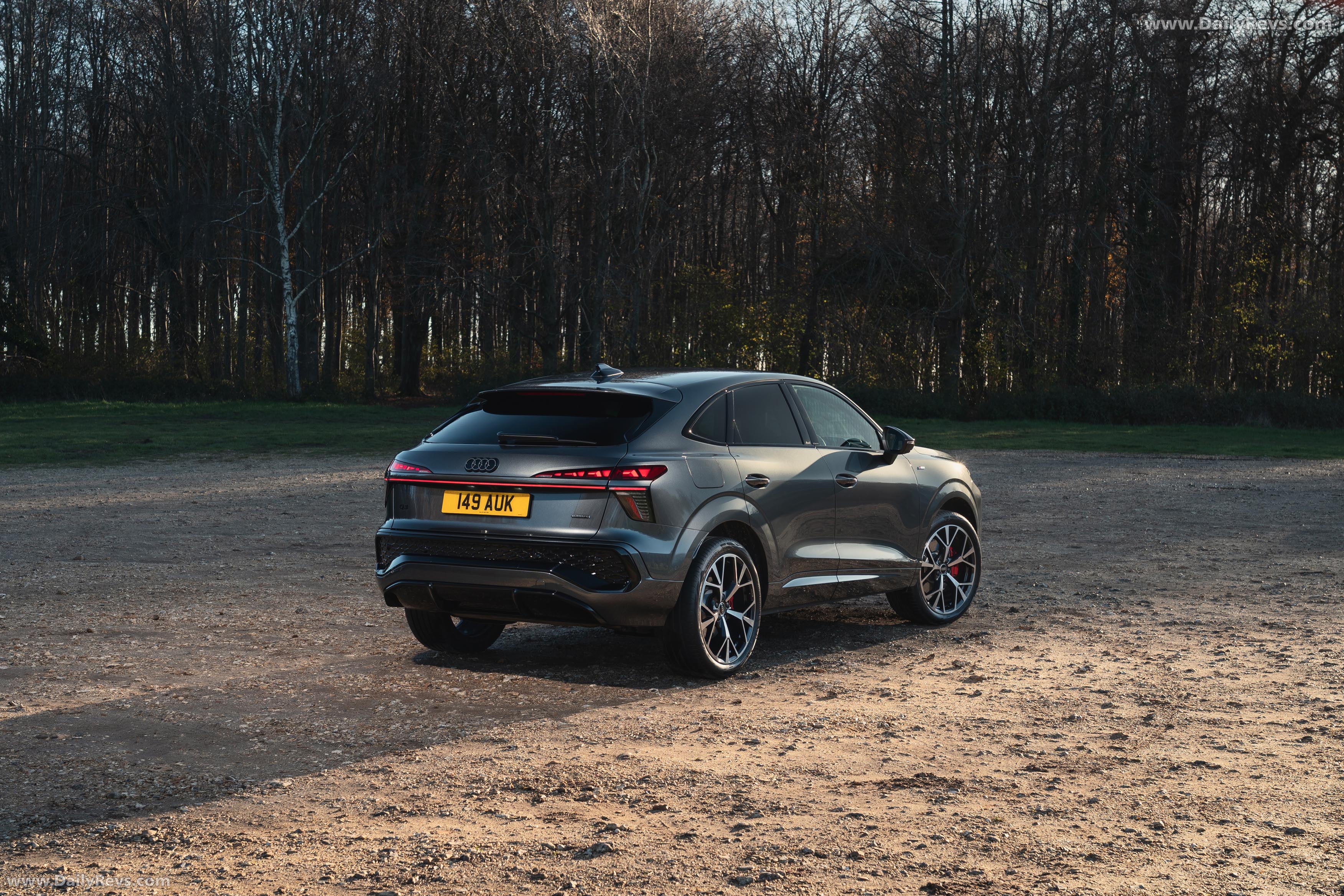2026 Audi Q3 Sportback F3 UK Version Rear View