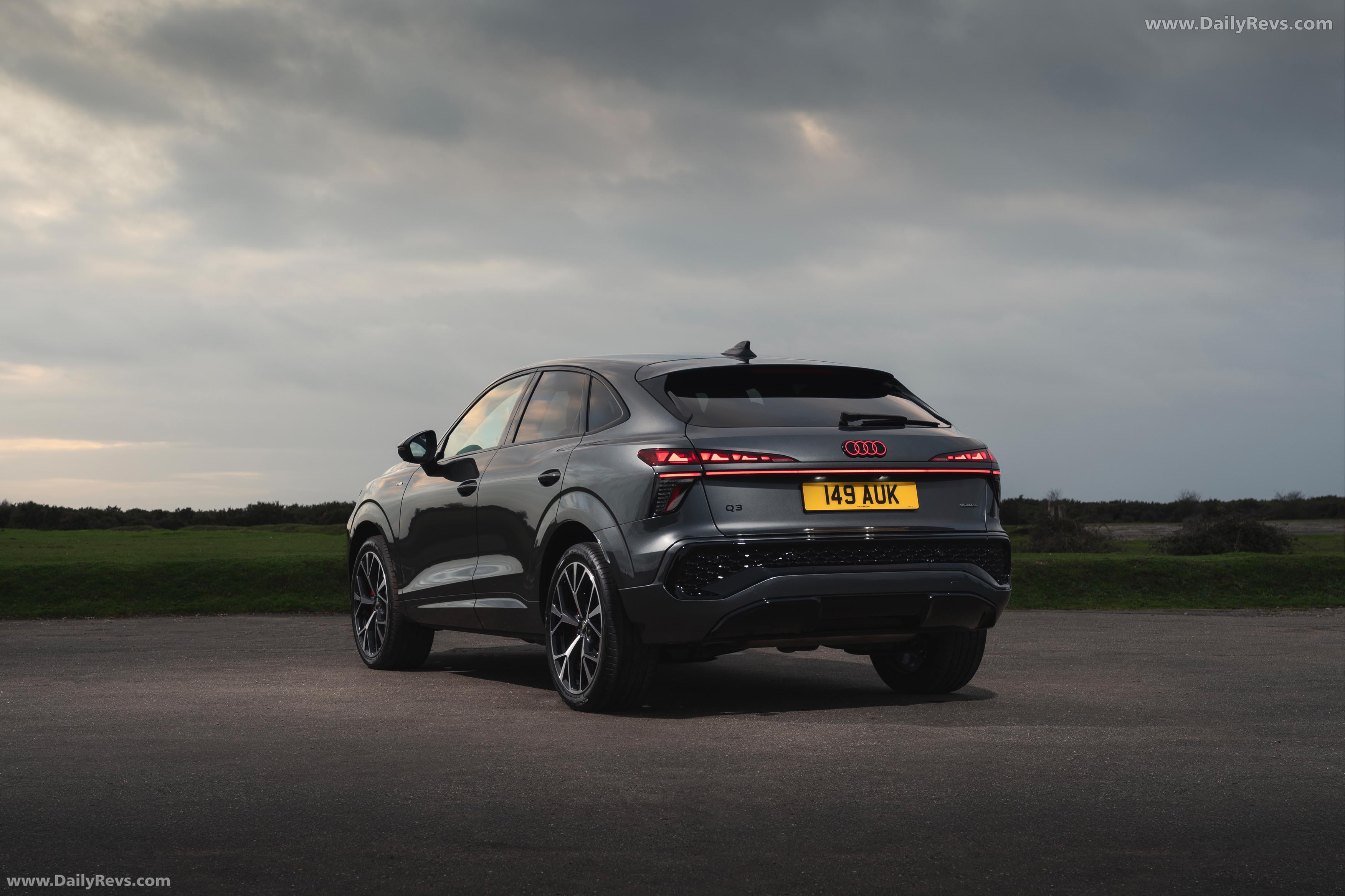 2026 Audi Q3 Sportback F3 UK Version Rear View