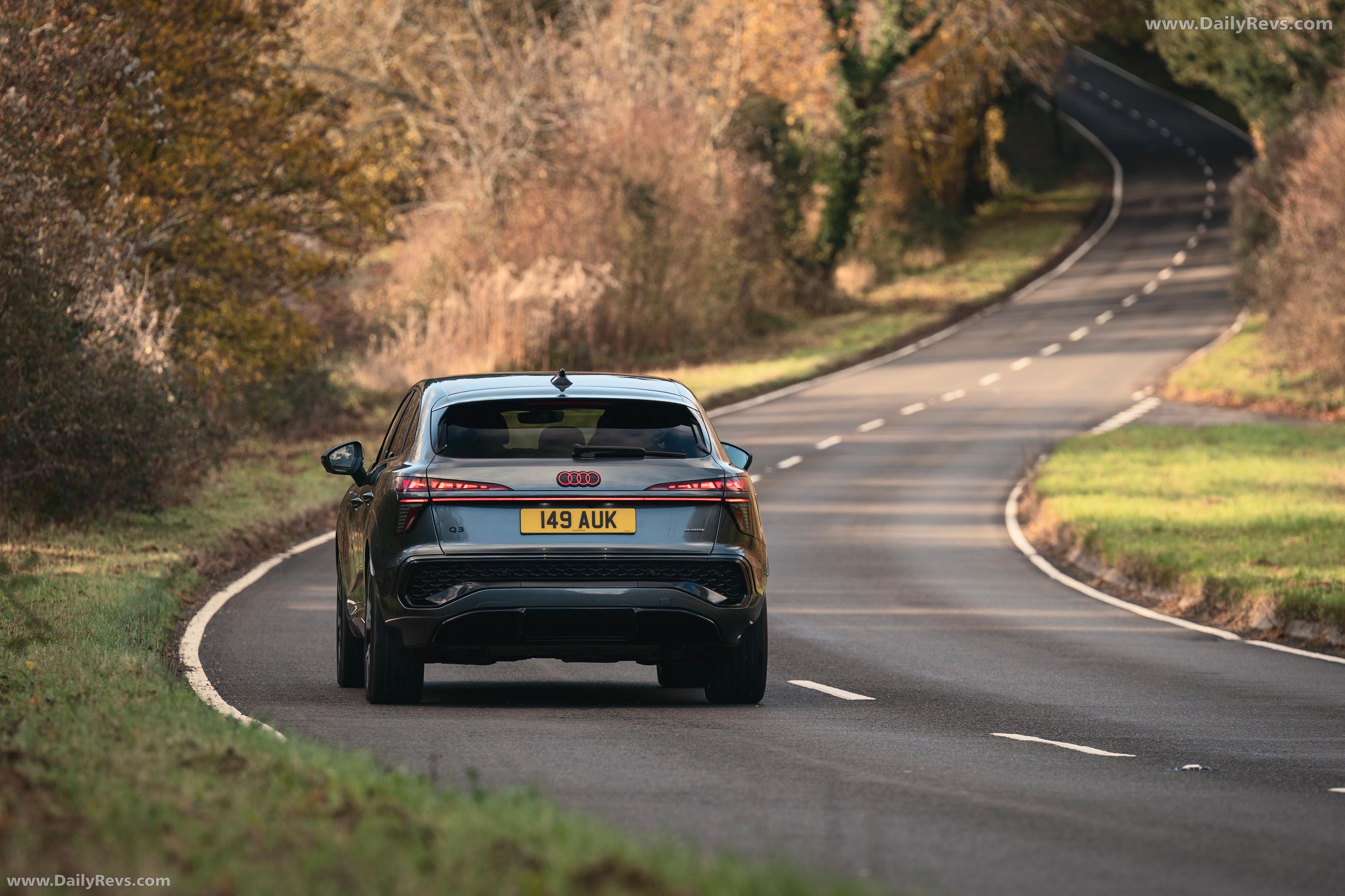 2026 Audi Q3 Sportback F3 UK Version Rear View