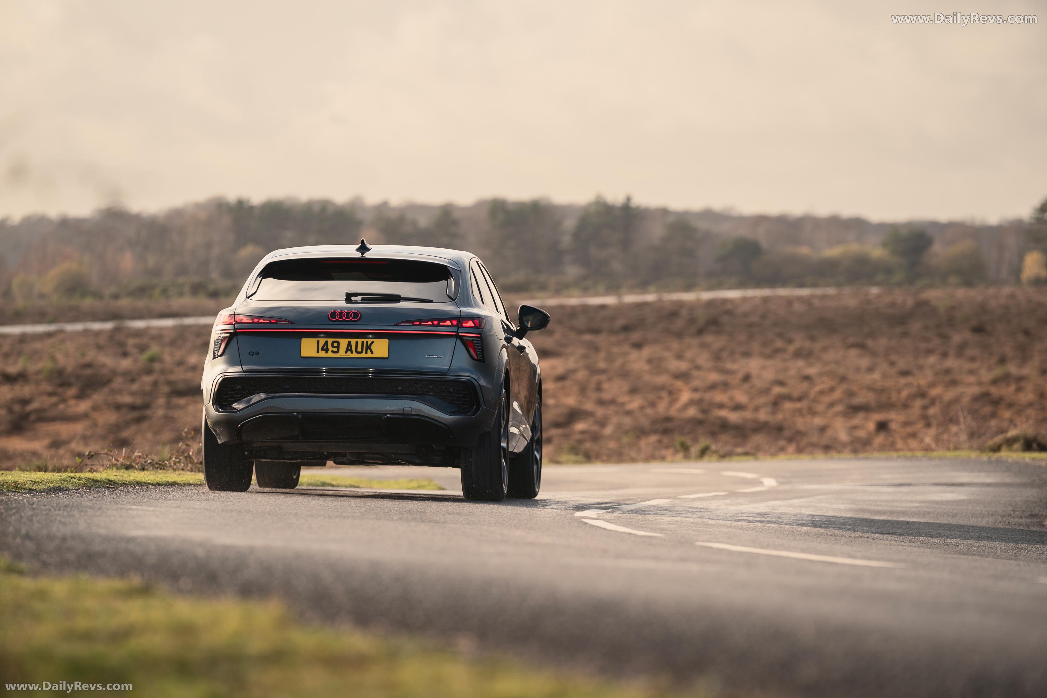 2026 Audi Q3 Sportback F3 UK Version Rear View