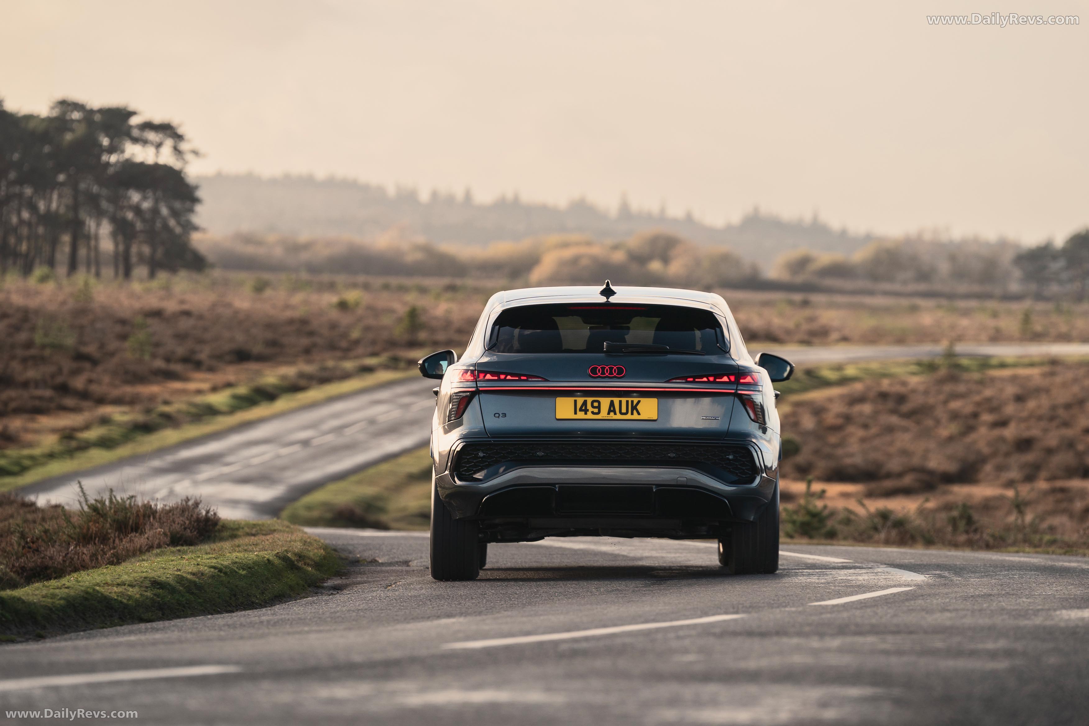 2026 Audi Q3 Sportback F3 UK Version Rear View