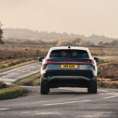 2026 Audi Q3 Sportback F3 UK Version Rear View