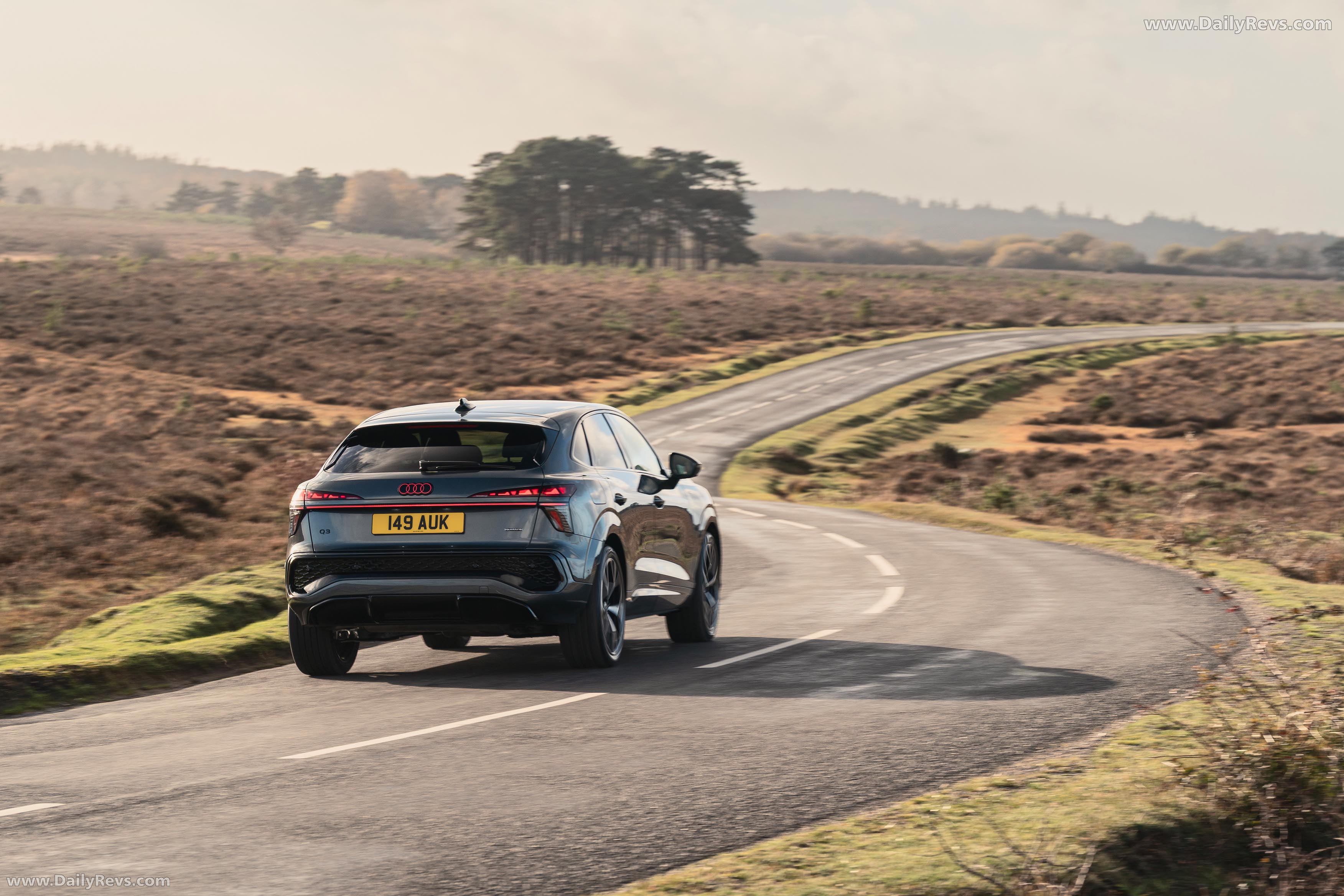 2026 Audi Q3 Sportback F3 UK Version Rear View