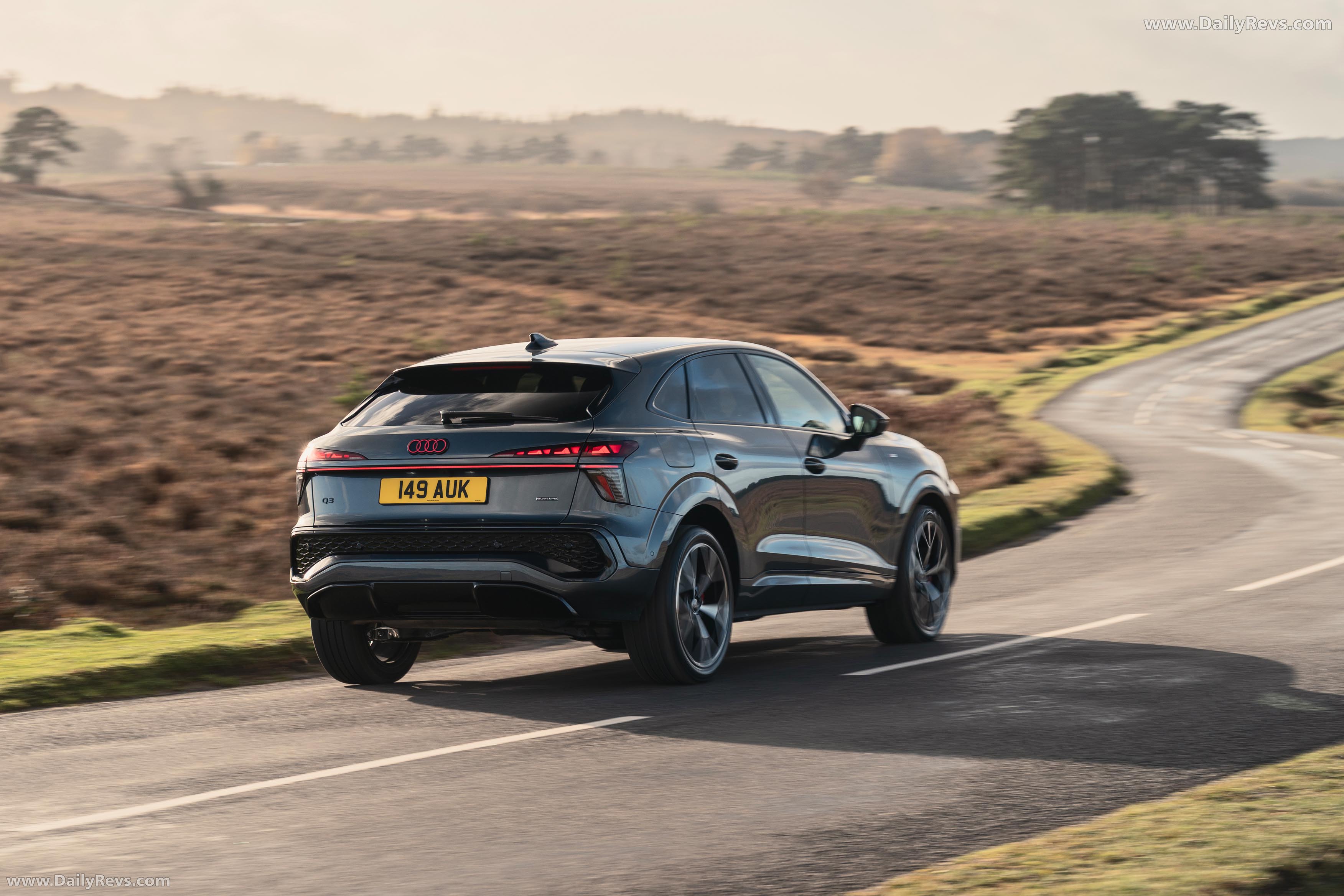 2026 Audi Q3 Sportback F3 UK Version Rear View