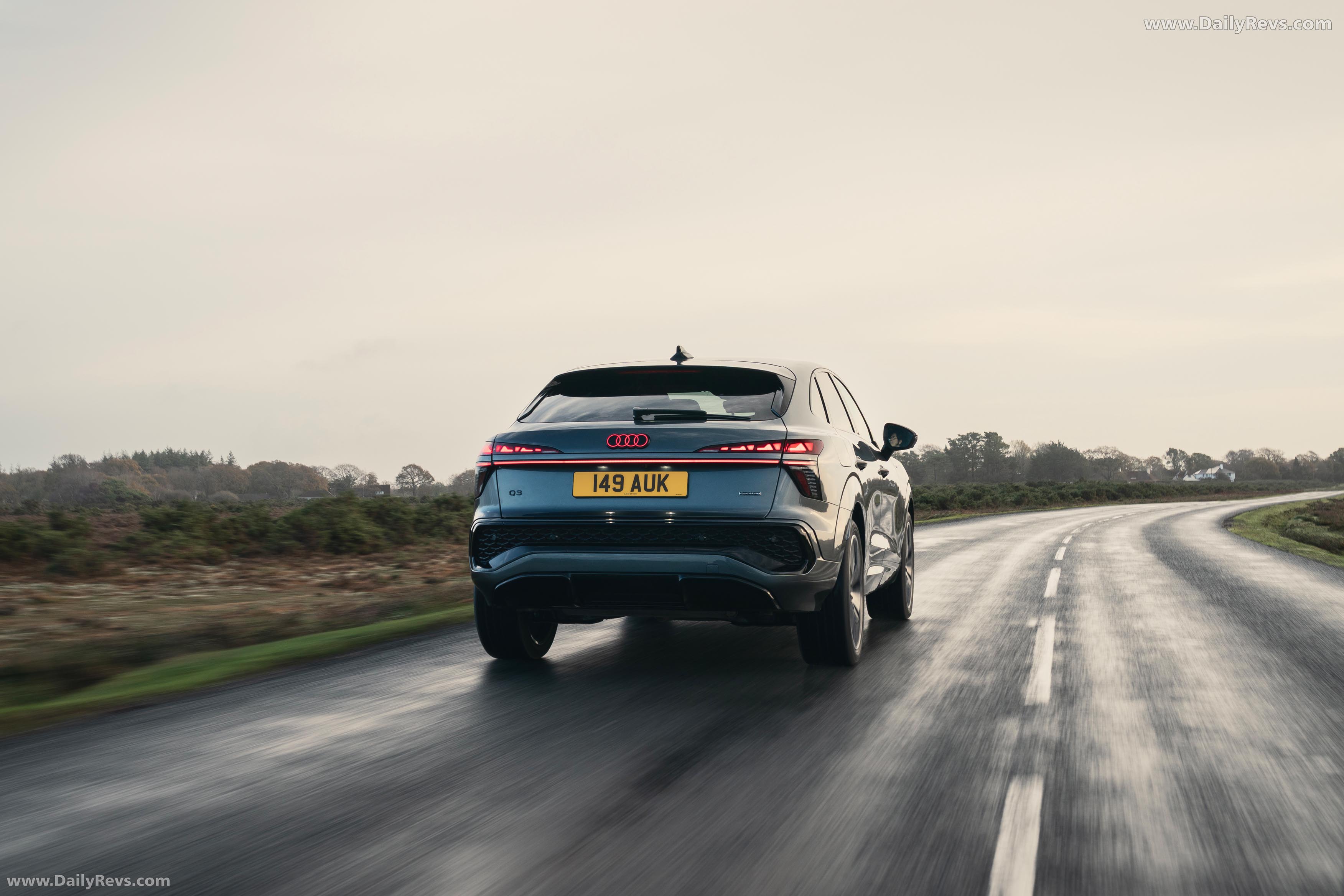 2026 Audi Q3 Sportback F3 UK Version Rear View