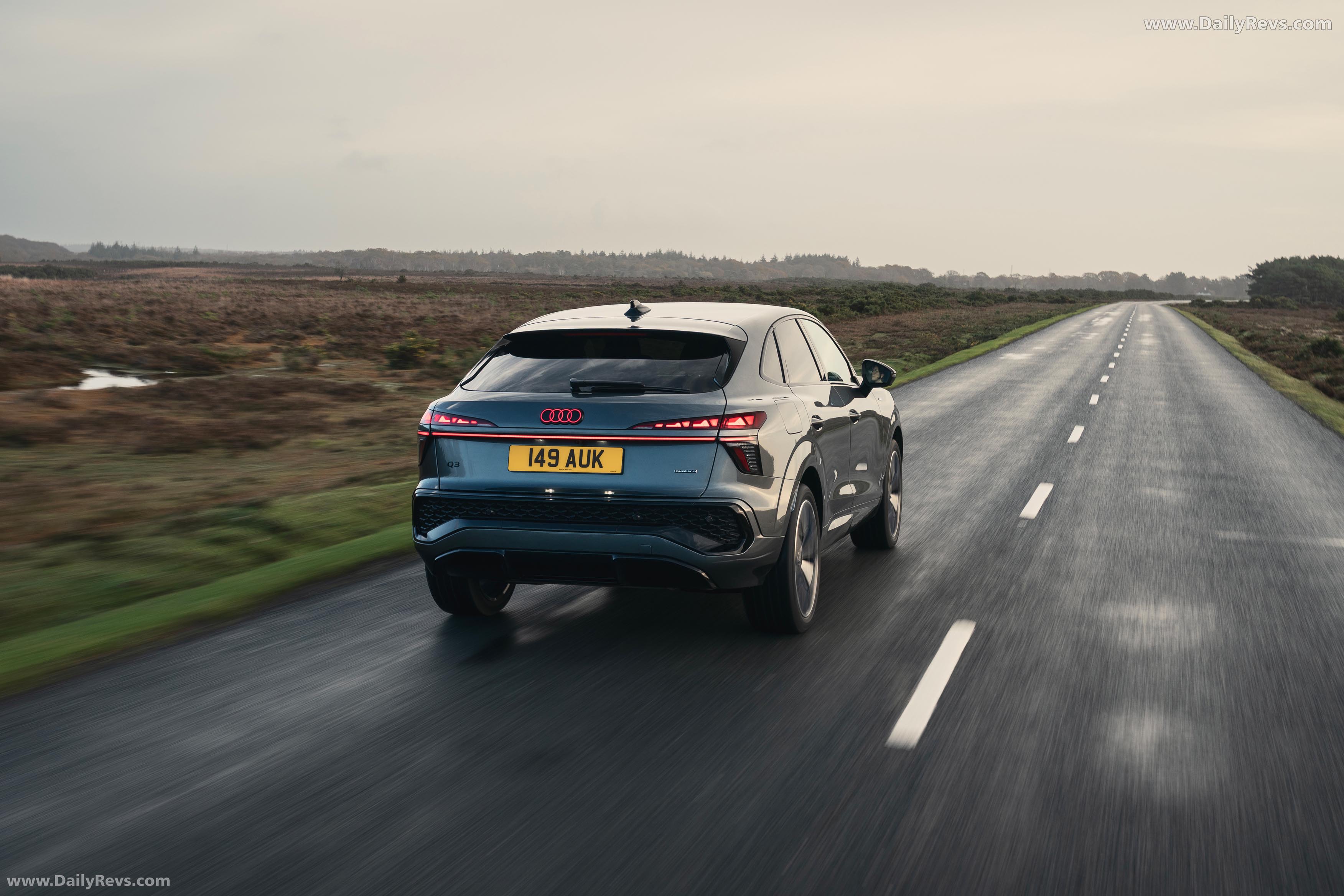 2026 Audi Q3 Sportback F3 UK Version Rear View