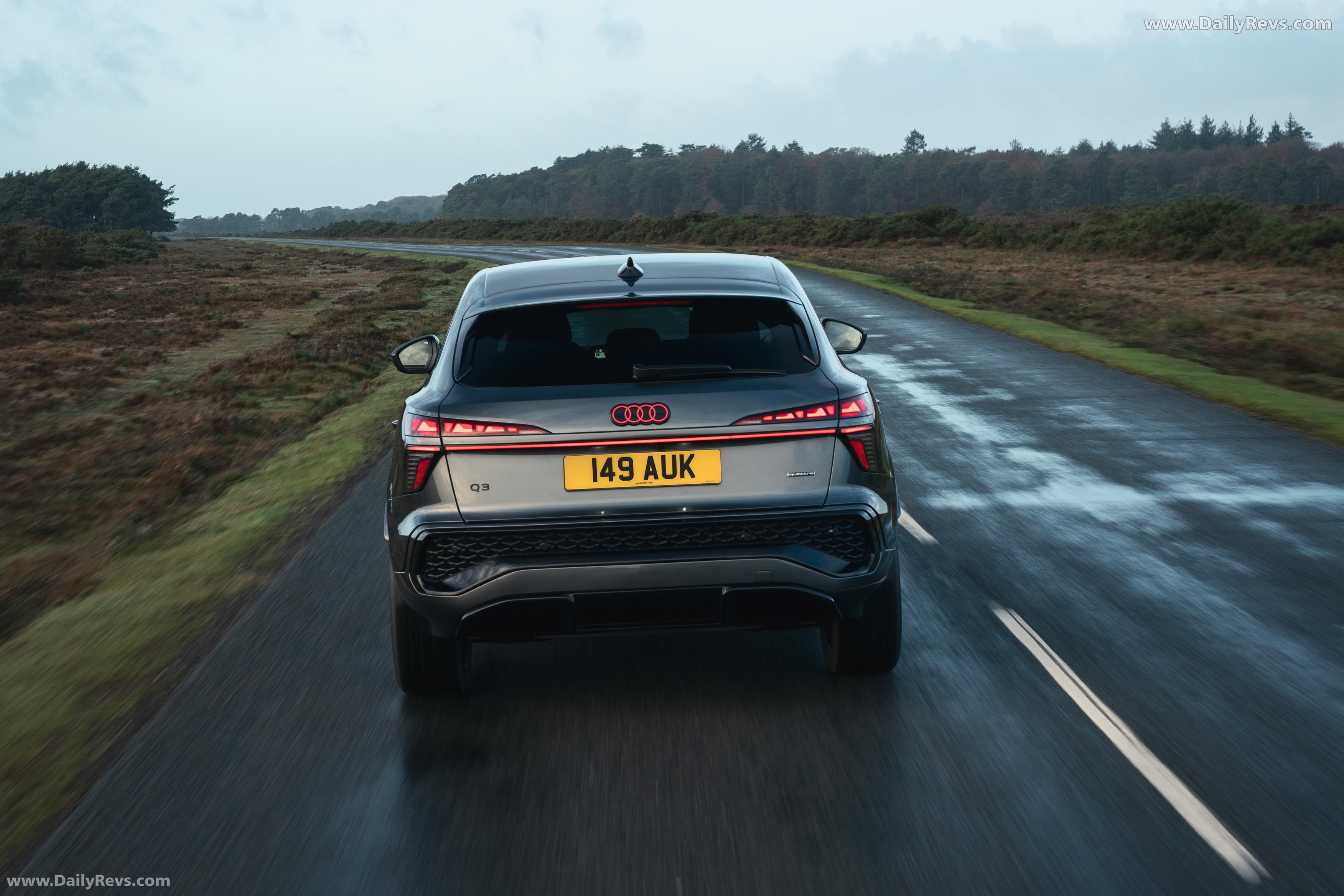 2026 Audi Q3 Sportback F3 UK Version Rear View