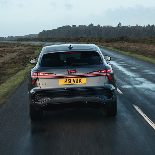2026 Audi Q3 Sportback F3 UK Version Rear View