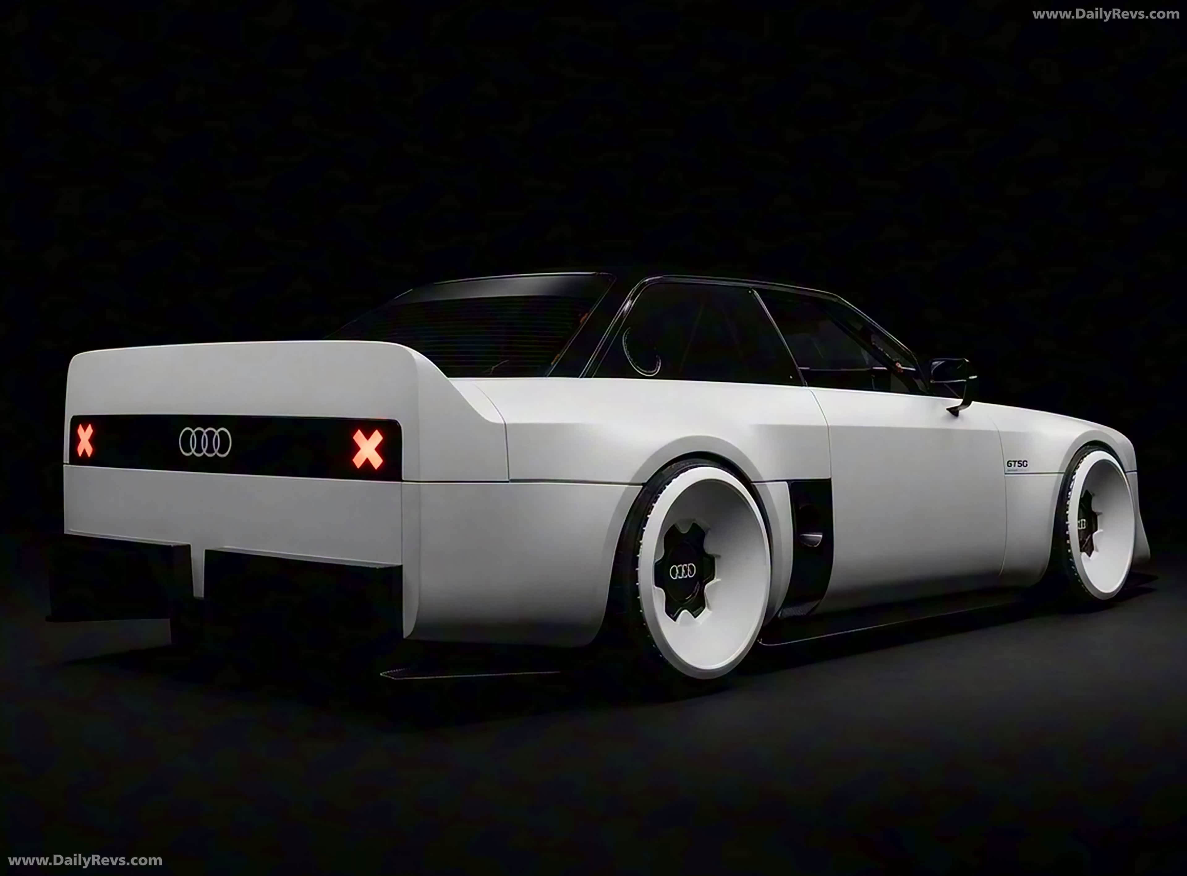 2025 Audi GT50 Concept Rear View