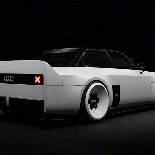 2025 Audi GT50 Concept Rear View