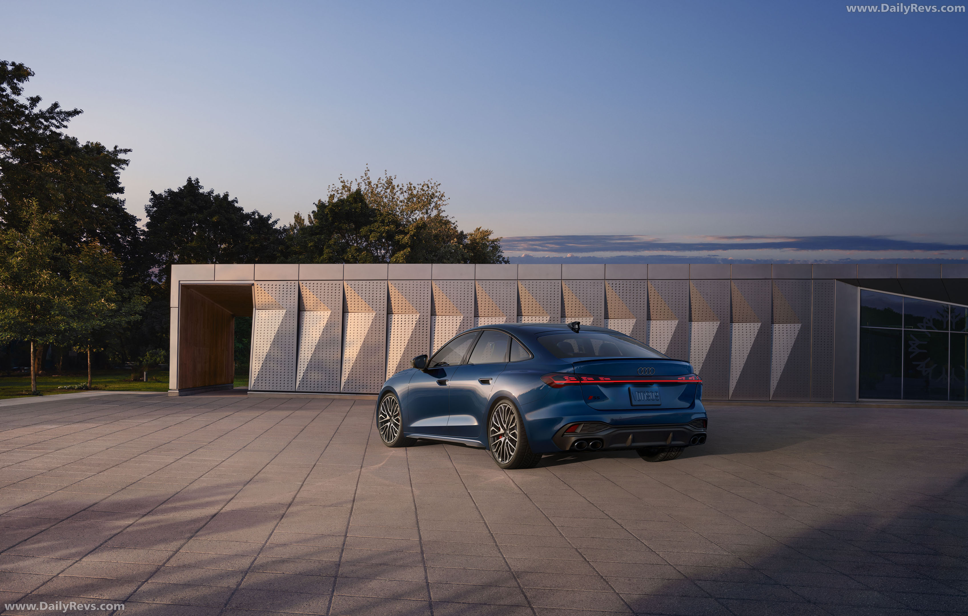 2026 Audi S5 Sedan B10 US Version Rear View