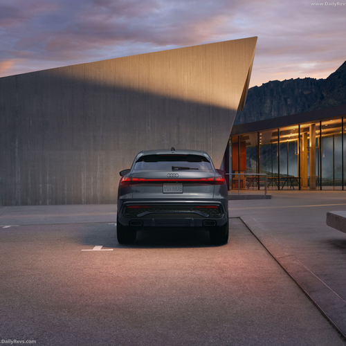2026 Audi Q5 Sportback FY US Version Rear View