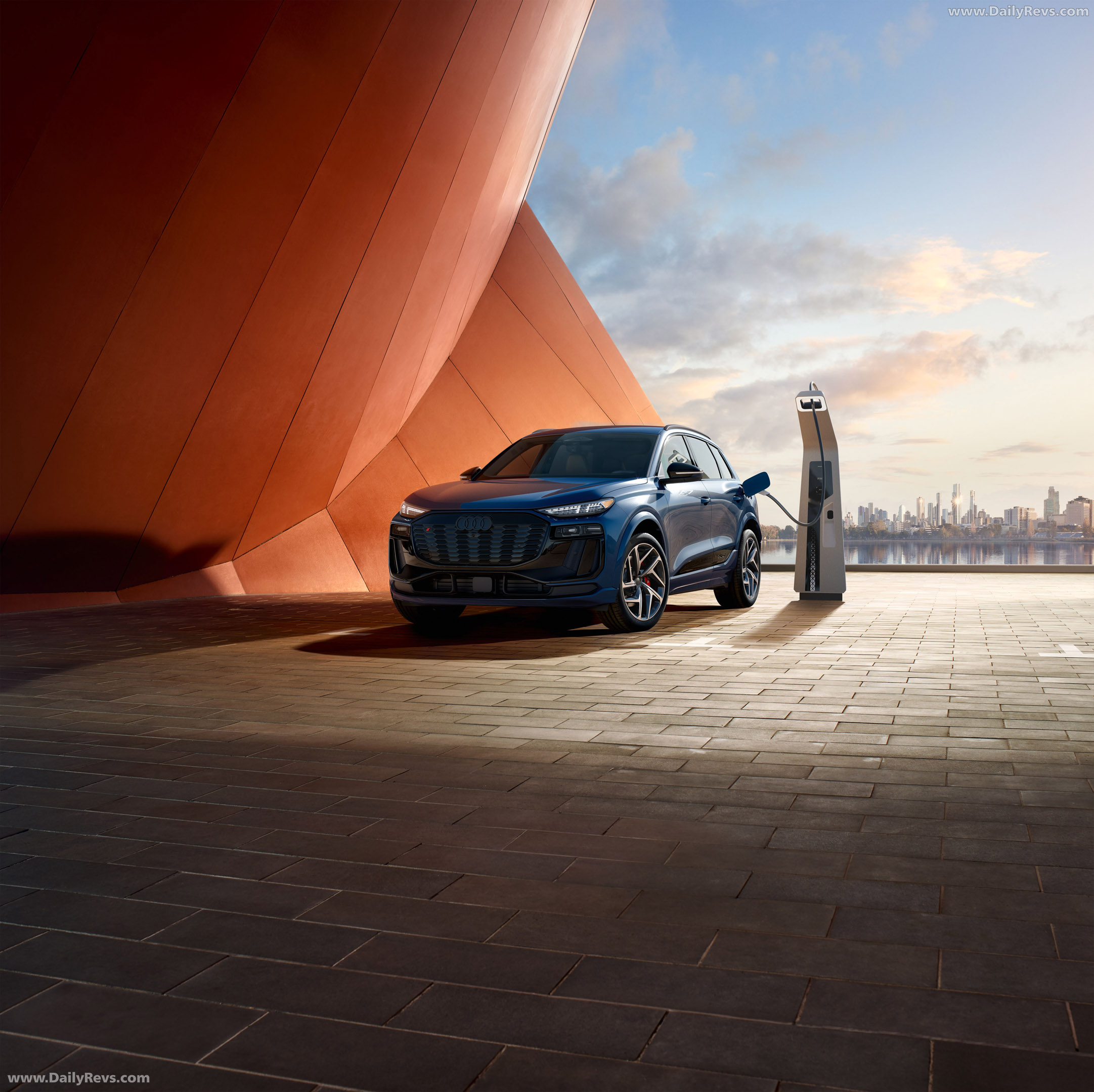 2027 Audi SQ6 e-tron AU516 US Version Front View