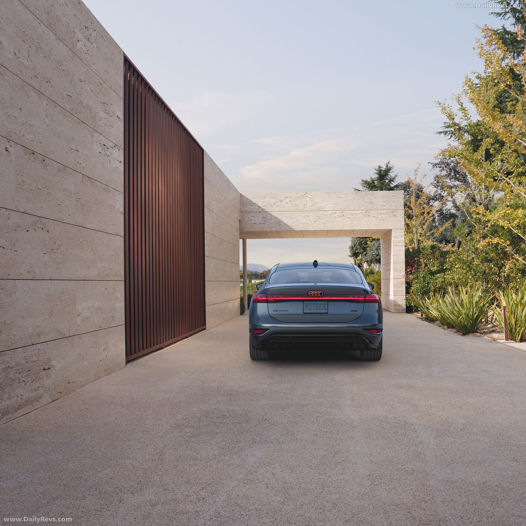 2027 Audi A6 Sportback e-tron quattro C9 US Version Rear View