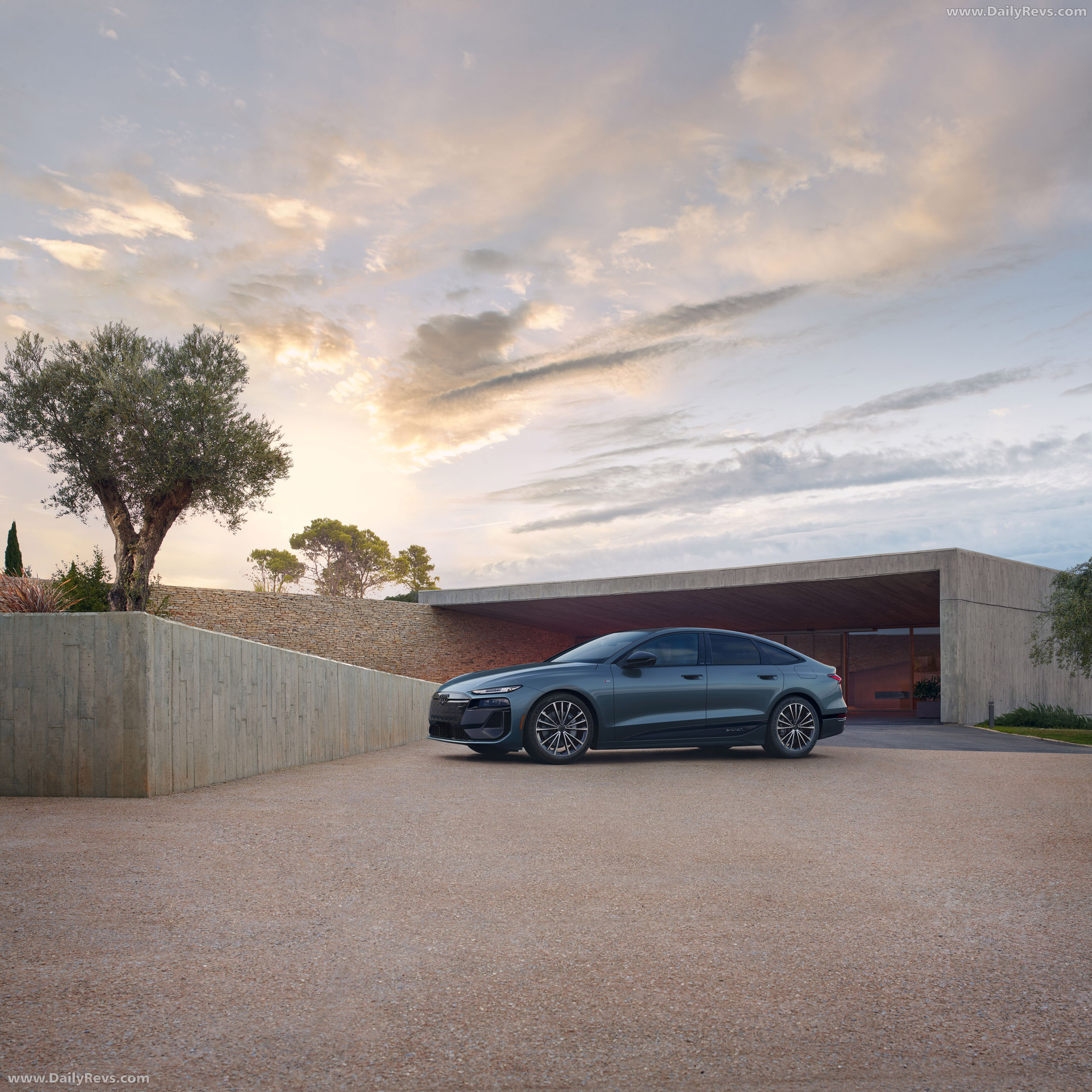 2027 Audi A6 Sportback e-tron quattro C9 US Version Side View