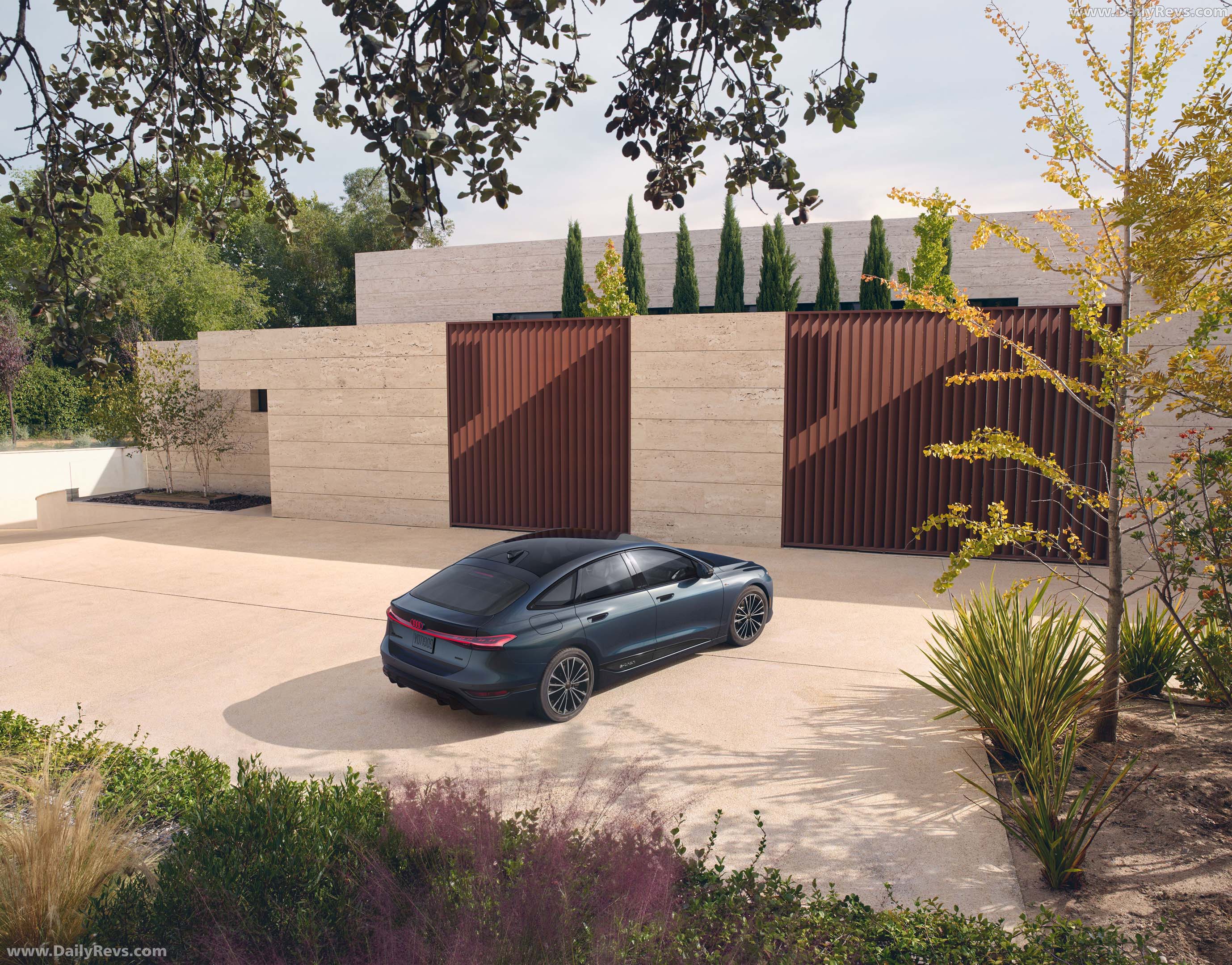 2027 Audi A6 Sportback e-tron quattro C9 US Version Top View